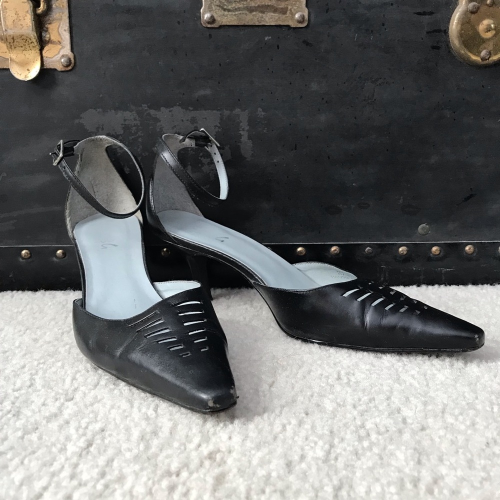 BCBG Ankle Strap Heels